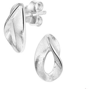 TFT - Oorknoppen - Zilver - Gerhodineerd - Glanzend - 13.5 mm x 8 mm