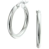 TFT - Oorringen Ronde Buis - Witgoud Glanzend - 2,5 mm x 15 mm