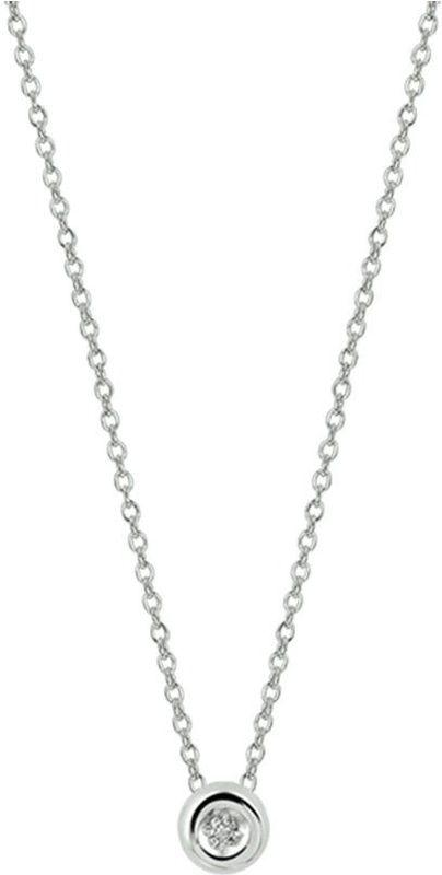 Collier Diamant 0.01ct H Si 41 - 43 - 45 Cm