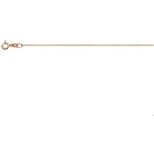 collier anker plat 0,8 mm 14K roségoud 4400707