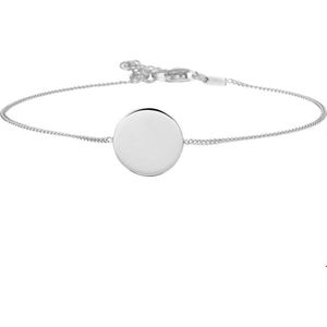 Armband - Gerhodineerd - 925 Zilver - Gourmet - 16cm Draaglengte