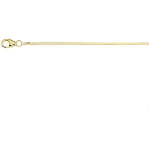 Huiscollectie 4018820 Collier Geelgoud Slang 1,2 mm 42 cm