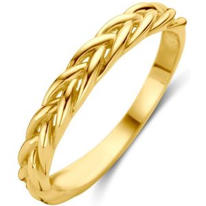 Ring Gevlochten 14K Geelgoud