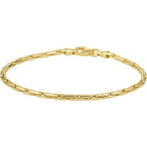 Armband - Cardano - 2,7 mm - 18,5 cm - 14K Geelgoud