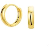 TFT klapoorring Geelgoud Glanzend 13 x 3,2 mm