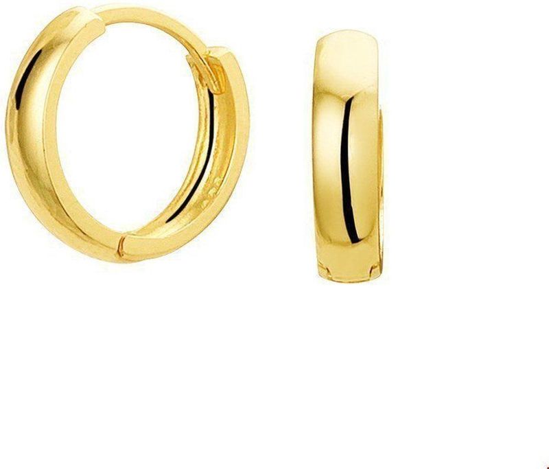 TFT klapoorring Geelgoud Glanzend 13 x 3,2 mm