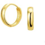 TFT - Klapoorring - Geelgoud Glanzend - 14 x 3,4 mm