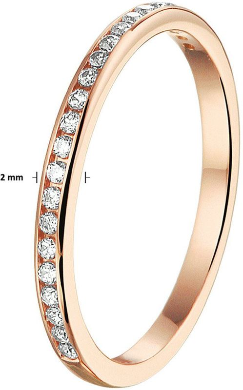 Aanschuifring Zirkonia