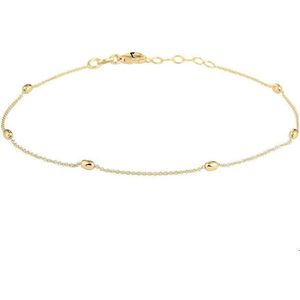 Enkelbandje bolletjes 1,0 mm 24 + 2 cm 1 micron - PSN2100720
