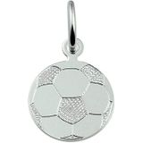 Hanger - Zilver - Voetbal - 10 mm - Met Stevig Hangoog