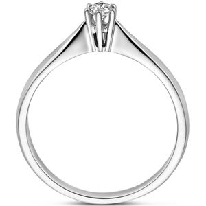 ring diamant 0.10ct h si 14K witgoud 4104851