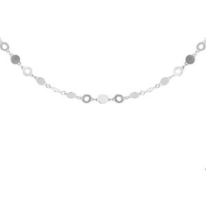 collier 4,0 mm 80 cm zilver gerhodineerd 1328902