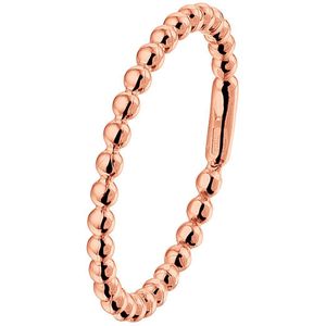 aanschuifring bolletjes 14K roségoud 4401040
