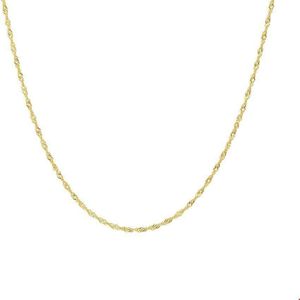 Collier Singapore - Geelgoud - 1,2 mm - Sieraden