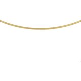 Omega - Collier - Geelgoud - 42 cm + 3 cm - 14K - 1,25 mm