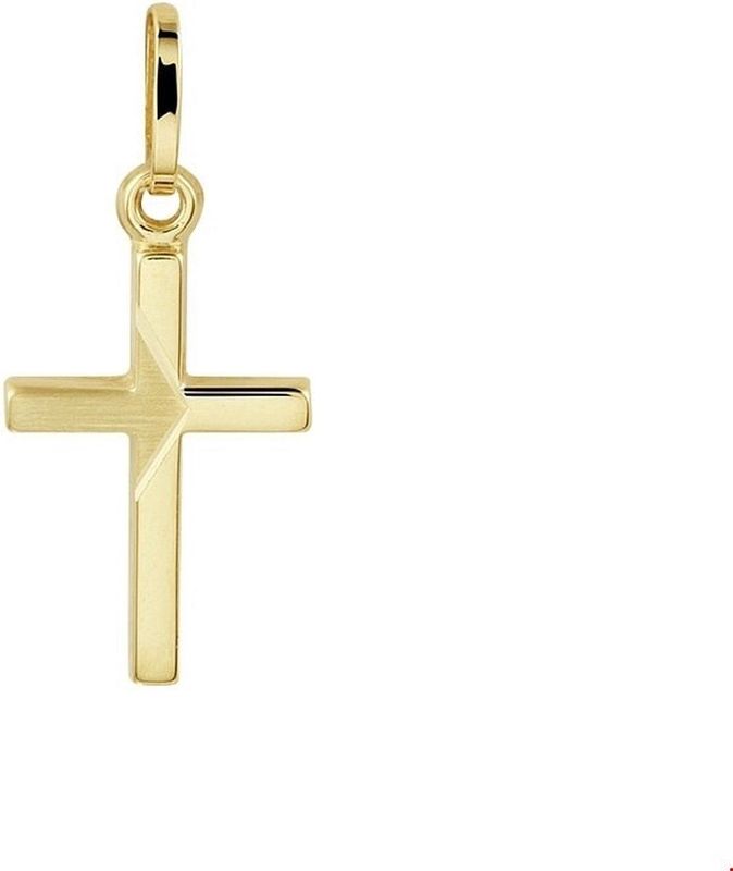 Hanger Kruis 14K Geelgoud