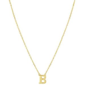 collier letter 40 - 42 - 44 cm 14K geelgoud 4021366
