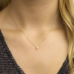 Hanger - 14K Geelgoud - Letter - 4021492