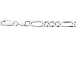 figaro 4,5 mm zilver wit 1001939