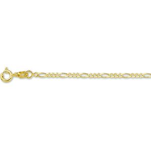 Figaro Ketting - Goud - 14 Karaat