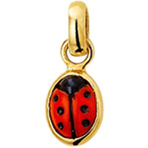 Hanger - Lieveheersbeestje - 14K Geelgoud