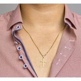 Hanger - Geelgouden Kruis - 14K - Gepolijst