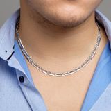 Zilveren Collier - Arendsoog - 7 mm - 60 cm