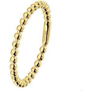 Aanschuifring Bolletjes 14K Geelgoud