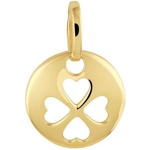AOWVUTS Sieradenset klavertje vier voor dames 18K verguld roestvrij staal halsketting armband oorbellen geluksbrenger bloem sets cadeau voor verjaardag bruiloft, Eén maat, Kunststof, Geen edelsteen