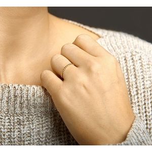 aanschuifring bolletjes 14K geelgoud 4022614