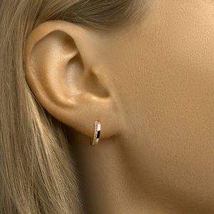 Klapoorringen Zirkonia