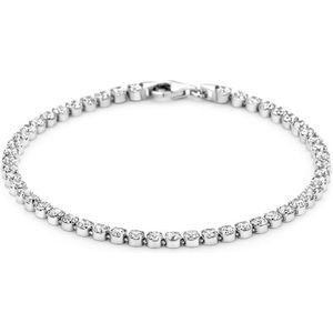 Tennisarmband - Zilver - Gerhodineerd - 3,1 mm - Zirkonia