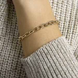 armband anker 7,0 mm 19 cm 14K geelgoud 4022853
