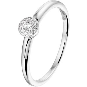 Ring - 14K Witgoud - Diamant 0.09ct H SI - 4105458