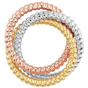 hanger tricolor 14K tricolor goud 4300555
