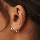 Isabel Bernard - Le Marais - Ear cuff - Goudkleurig