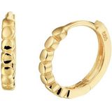 Klapoorringen - 14K Geelgoud - 12x2 mm