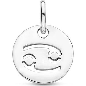 Zilver Gerhodineerde Hanger sterrenbeeld kreeft 1333697