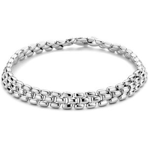 Zilver Gerhodineerde Armband schakel 6 1333942