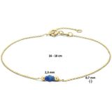 Armband - Lapis - 0,7 Mm - 16 - 18 Cm - 14k Geelgouden