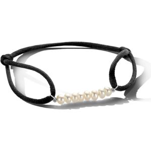 Zilver Gerhodineerde Armband satijn 1800907