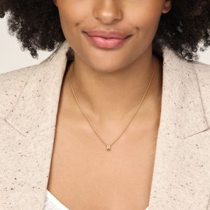 14K geelgoud collier letter 41 - 43 - 45 cm 4024882