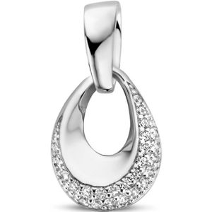 hanger zirkonia zilver gerhodineerd 1335719