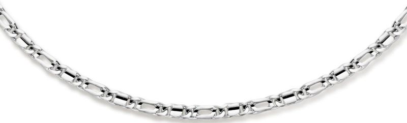 zilver gerhodineerd collier valkenoog 2,6 mm 40 + 4 cm 1336232