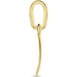 14K - Geelgouden Hanger - Ronde - 8 mm - Scratch 4026947