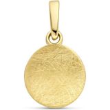 14K - Geelgouden Hanger - Ronde - 8 mm - Scratch 4026947