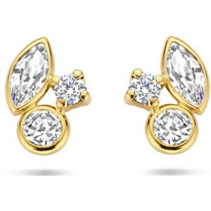 oorknoppen zirkonia 14K geelgoud 4027735