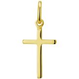 Kruishanger 925 Zilver met Goudkleurig Laagje