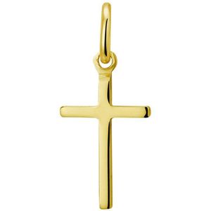 Kruishanger 925 Zilver met Goudkleurig Laagje