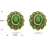 Oorknoppen Smaragd